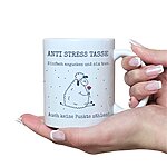 Kaffeetasse Freude Becher Kaffeebecher Anti Stress Kuestenglueck