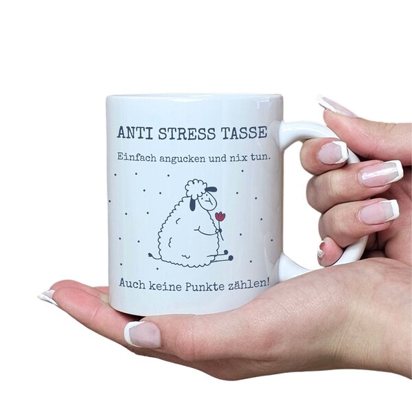 Kaffeetasse Freude Becher Kaffeebecher Anti Stress Kuestenglueck