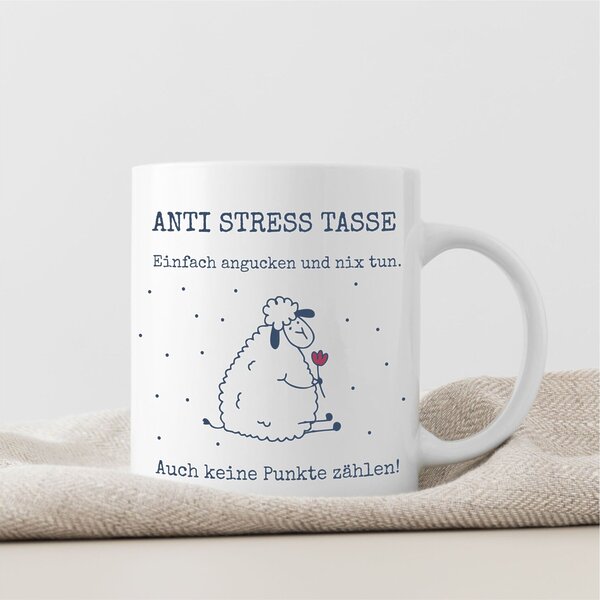 Kaffeetasse Freude Becher Kaffeebecher Anti Stress Kuestenglueck