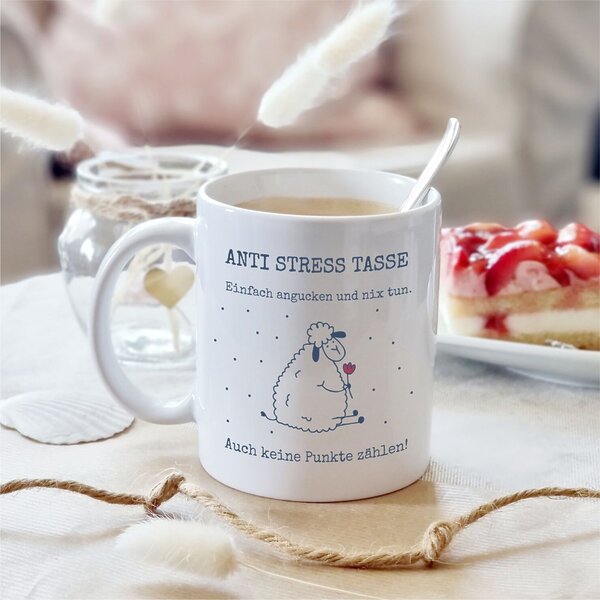 Kaffeetasse Freude Becher Kaffeebecher Anti Stress Kuestenglueck