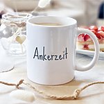 Tasse Ankerzeit, Geschenk, Geburtstag