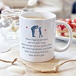 Papa Tasse Sohn, Geschenk Vatertag, Geburtstag