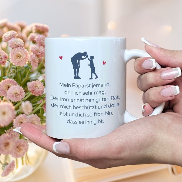 Papa Tasse Sohn, Geschenk Vatertag, Geburtstag