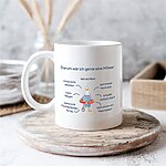 Tasse Möwe Geschenk, Geburtstag