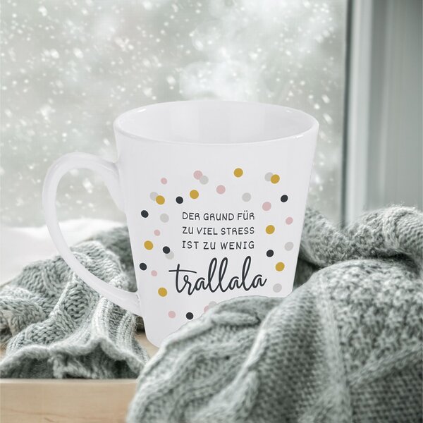 Anti Stress Tasse Trallala Geschenk Geburtstag Kuestenglueck2