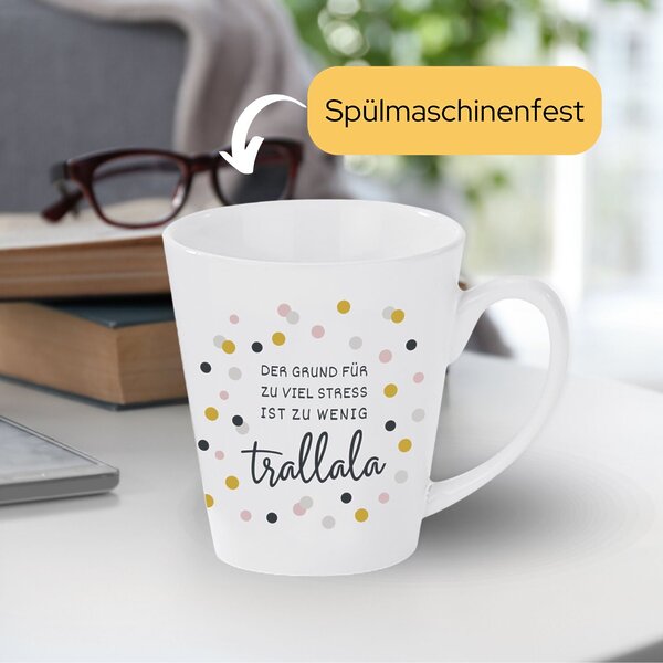 Anti Stress Tasse Trallala Geschenk Geburtstag Kuestenglueck