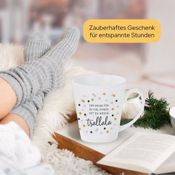 Anti Stress Tasse Trallala Geschenk Geburtstag Kuestenglueck