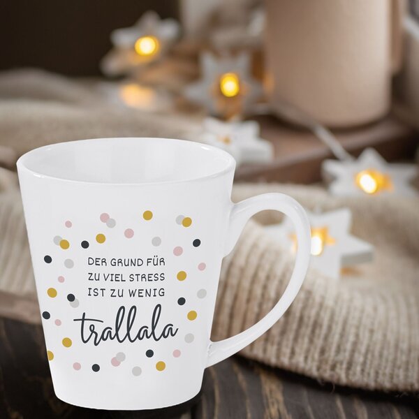 Anti Stress Tasse Trallala Geschenk Geburtstag Kuestenglueck