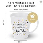 Anti Stress Tasse Trallala Geschenk Geburtstag Kuestenglueck