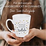 Anti Stress Tasse Trallala Geschenk Kollegen Keramiktasse Punkte Lustig Geburtstag Kuestenglueck