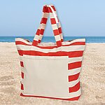 Strandtasche Mockup Mit Strand