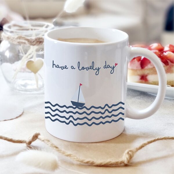 Tasse Maritim Lovely Day Geschenk Kuestenglueck4