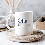 Tasse Oha Geschenk Humor, Geburtstag