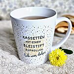 Kassetten Tasse Geschenk Geburtstag Büro Kuestenglueck