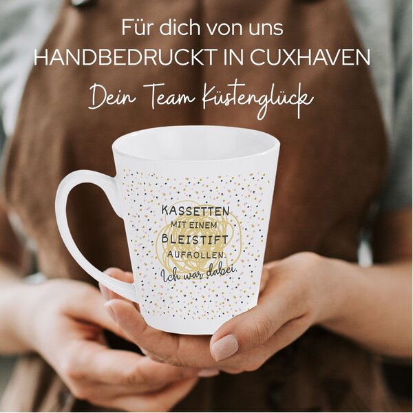 Kassetten Tasse Geschenk Geburtstag Büro Kuestenglueck