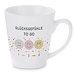 Tasse Glücksgefühle To Go Geschenk Geburtstag Kuestenglueck