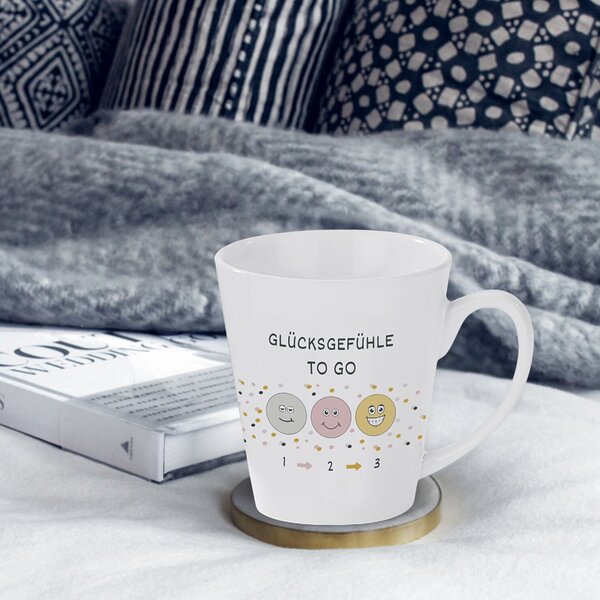 Tasse Glücksgefühle To Go Geschenk Geburtstag Kuestenglueck