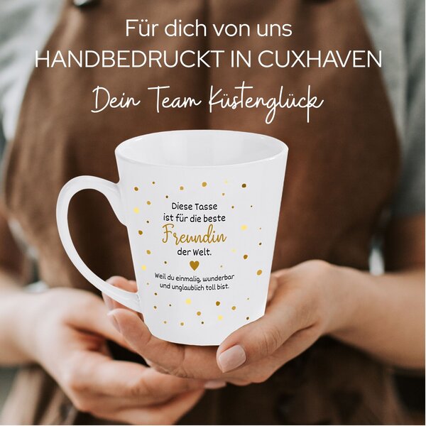 Tasse Freundin Geschenk Geburtstag Kuestenglueck