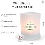 Windlicht Mutterstolz Geschenk Tochter Geburtstag Geschenkidee Spruch Tochter Kuestenglueck4