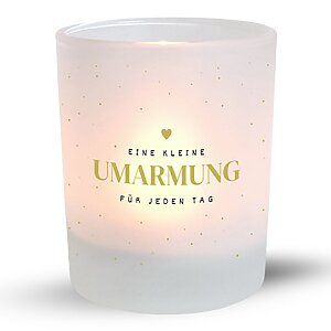 Windlicht Kleine Umarmung Geschenk Freundin Kuestenglueck8