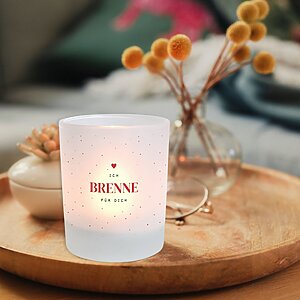 Windlicht Ich Brenne Fuer Dich Geschenk Freundin Geburtstag Spruch Witziges Geschenk Kuestenglueck4