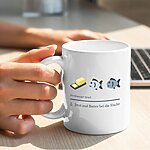 Tasse Butter Bei Die Fische Geschenk Humor, Geburtstag