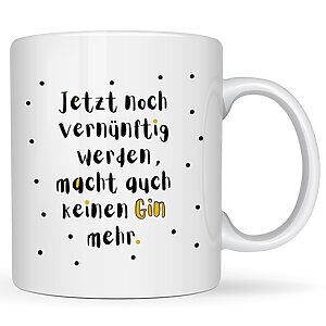 Tasse Gin Lustiger Ginspruch Geschenk Humor, Geschenk Frauen Geburtstag