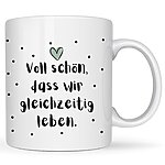 Tasse Voll Schön Spruch Freundschaft Partner Geschenk, Geschenk Frauen Geburtstag