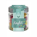 Konfetti Naschglas Fruchtgummi Kuestenglueck