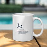 Tasse Jo Geschenk Humor, Geburtstag