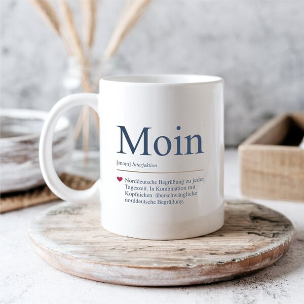 Tasse Moin Geschenk Humor, Geburtstag7