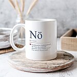 Tasse Nö Geschenk Humor, Geburtstag