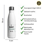 Trinkflasche Durstlöscher To Go Thermosflasche Mit Witzigem Spruch Kuestenglueck2