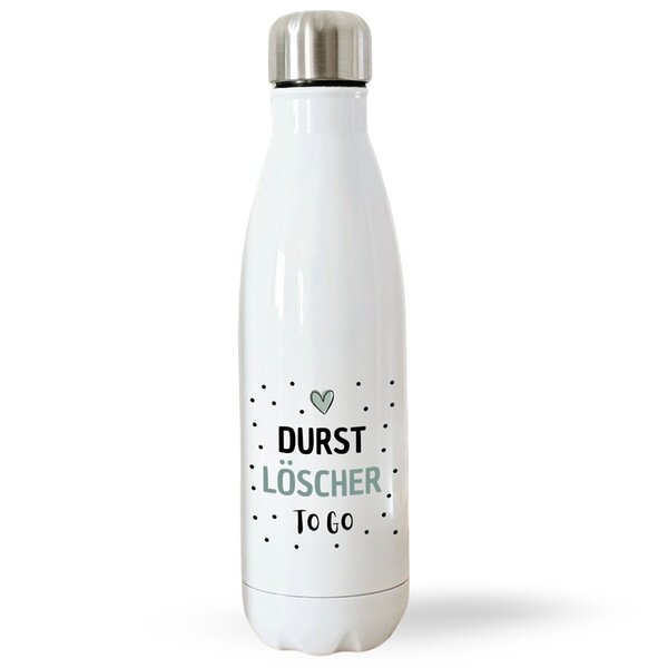 Trinkflasche Durstlöscher To Go Thermosflasche Mit Witzigem Spruch Kuestenglueckfrei