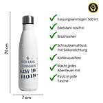 Trinkflasche Nicht Lang Schnacken Mit Spruch Norddeutsch Witzig Thermosflasche Kuestenglueck2