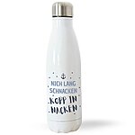 Trinkflasche Nicht Lang Schnacken Mit Spruch Norddeutsch Witzig Thermosflasche Kuestenglueckfrei