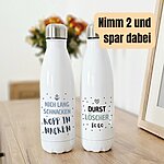 Trinkflasche Nicht Lang Schnacken Mit Spruch Norddeutsch Witzig Thermosflasche Kuestenglueckzweier